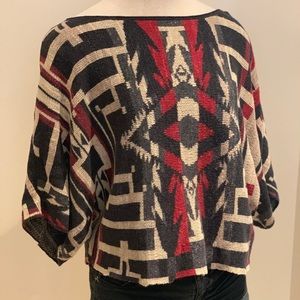 Ralph Lauren Denim and Supply knitted poncho.